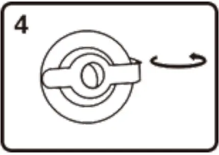 Blue Wave NT6132 Speed Set Family Pool with Cover - Push and turn the