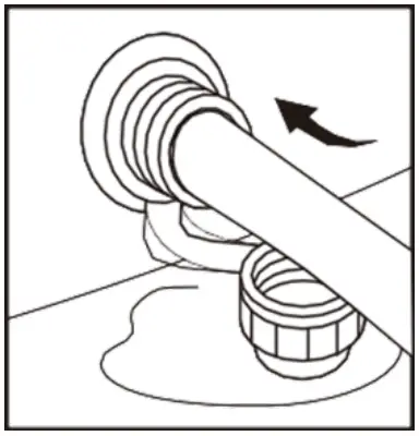 Blue Wave NT6132 Speed Set Family Pool with Cover - hose to the