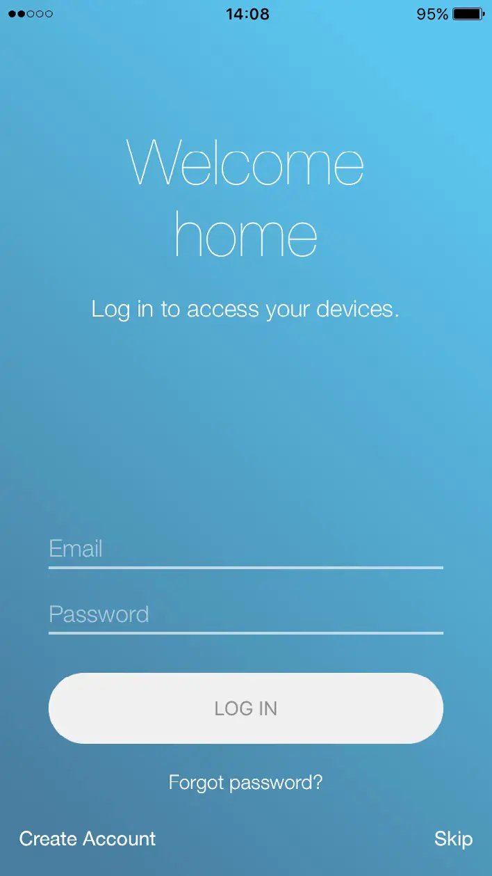 tp-link Kasa Cam Indoor - Open the app, and log in with your