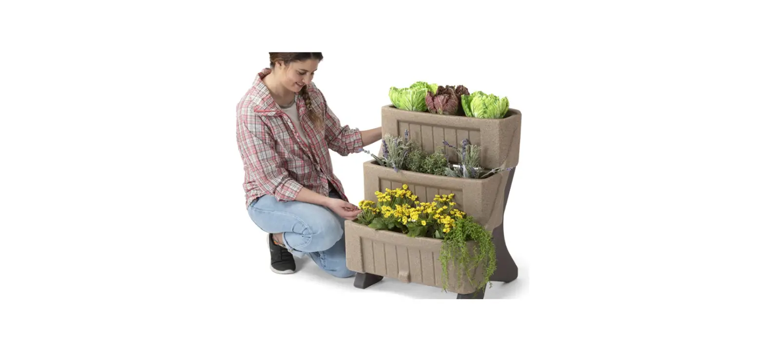 Simplay3 42204 Seed To Sprout Raised Garden Planter Instruction Manual