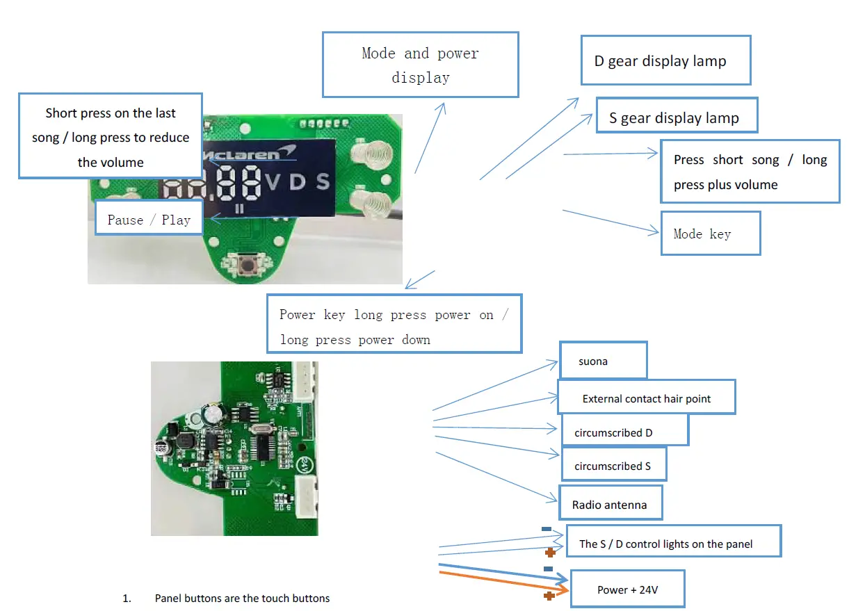 Pinghu City Cang Sheng Plastic Factory CS03-12VTOUCH Device FIG 1