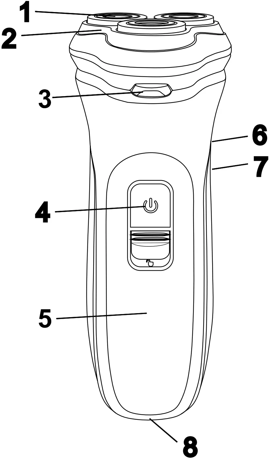 BLAUPUNKT MSR401 Men's Shaver A