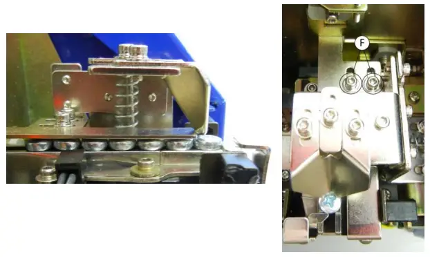 KOLVER NFK N14 Automatic Screw Feeder - Bit guide & track cover 3