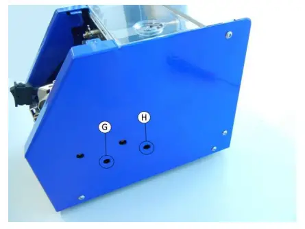 KOLVER NFK N14 Automatic Screw Feeder - Bit guide & track cover 4