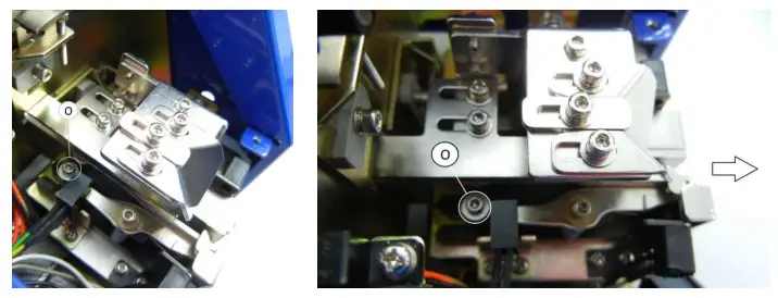 KOLVER NFK N14 Automatic Screw Feeder - Bit guide & track cover 7