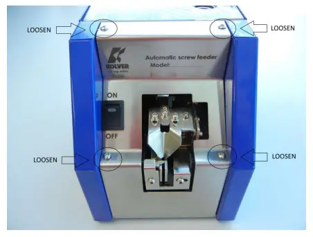 KOLVER NFK N14 Automatic Screw Feeder - Procedure 2