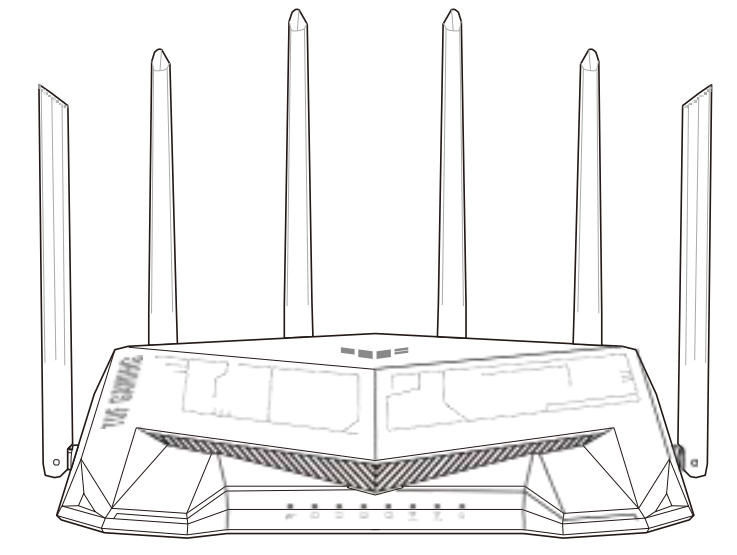 ASUS TUF AX5400 TUF Gaming AX5400 Dual Band WiFi 6 Router -