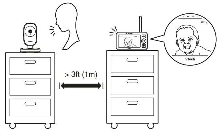 vtech Full Color Video Monitor - Test your baby monitor