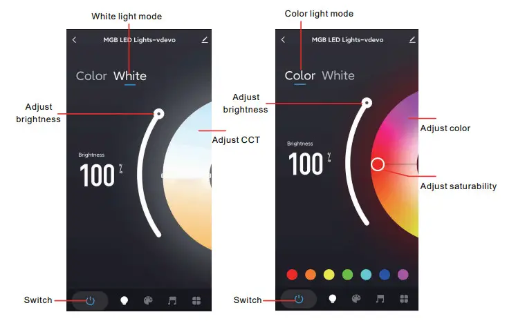 CL LIGHTING FWWDA3-15 WiFi Spherical Atmosphere Lamp - Figure 7
