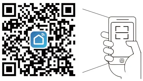 CL LIGHTING FWWDA3-15 WiFi Spherical Atmosphere Lamp - qr code