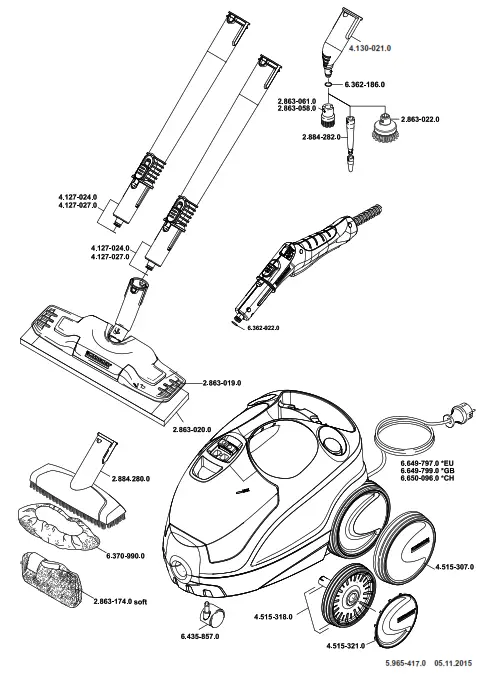 KARCHER SC 4 EasyFix Steam Cleaner - fig22