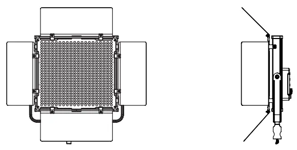 GVM-520S 30W High Beam High Brightness Bi-Color LED VIdeo Soft Light-fig7