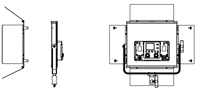 GVM-520S 30W High Beam High Brightness Bi-Color LED VIdeo Soft Light-fig8