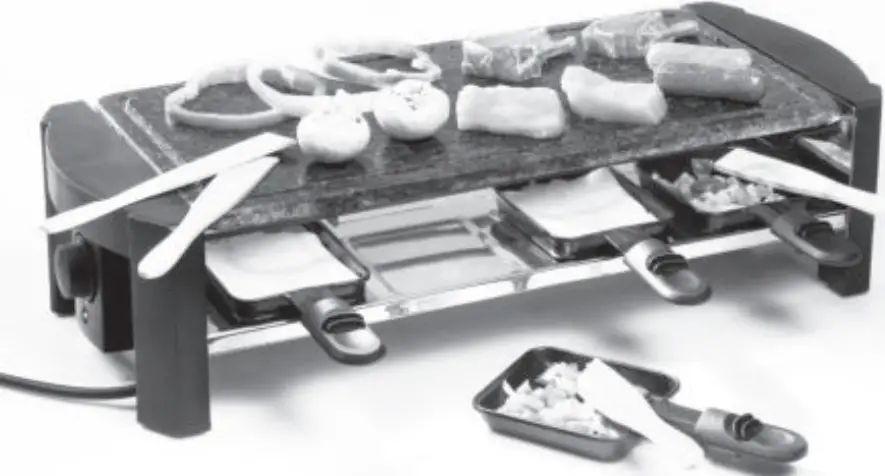 DOMO DO-9039G Stone Reclette Grill-PRODUCT