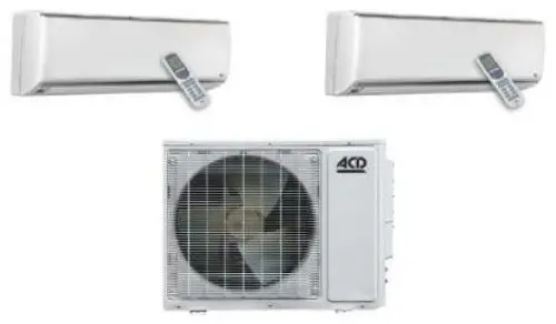 ACD MPD18KCH22S-O Ductless Multizone Heat Pump