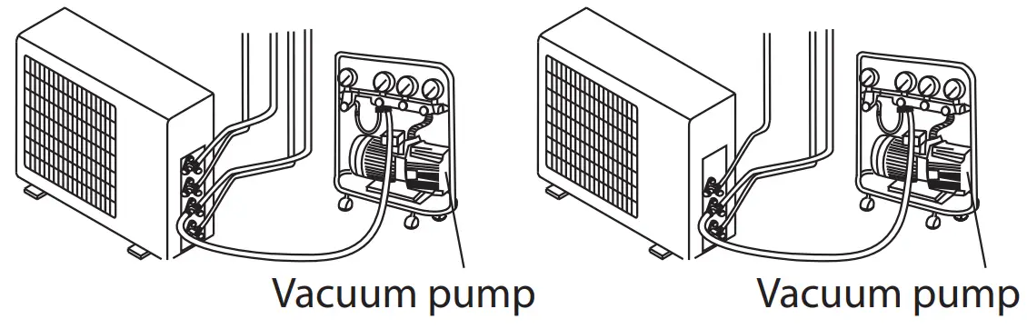 vacuum pumping