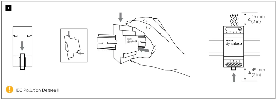 PHILIPS-DDTC001-Dynalite-Din-Rail-Mount-Time-Clock-fig-2