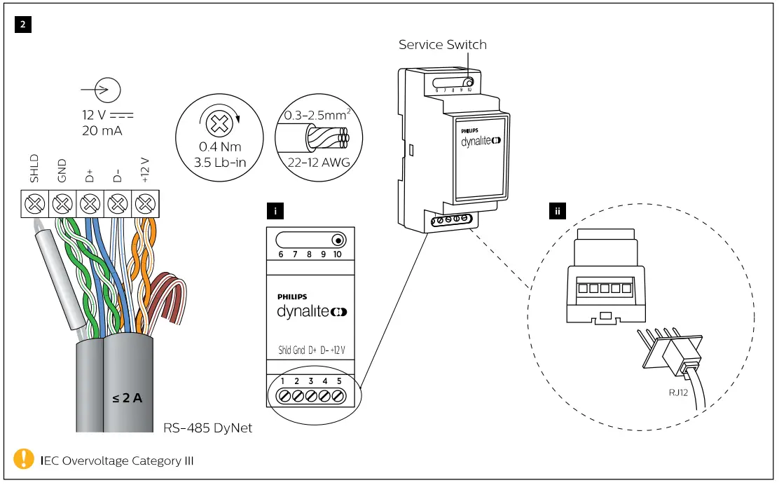 PHILIPS-DDTC001-Dynalite-Din-Rail-Mount-Time-Clock-fig-3