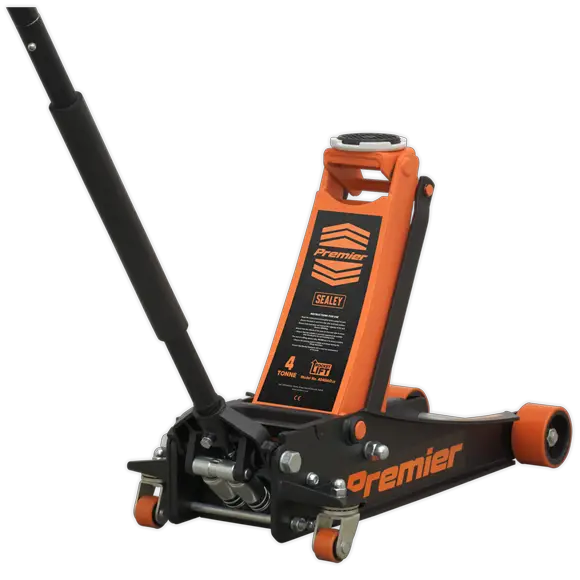 SEALEY 4040A.V3 Series 4 Tonne Trolley Jack with Rocket Lift feature