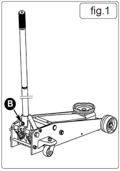 SEALEY 4040A.V3 Series 4 Tonne Trolley Jack with Rocket Lift fig 5