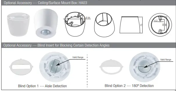 HYTRONIK HBIR36 PIR Standalone Motion Sensor-fig10