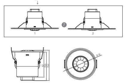 HYTRONIK HBIR36 PIR Standalone Motion Sensor-fig3