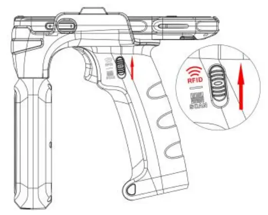 Hopeland Wing820 Hand Held Reader - Interactive Function