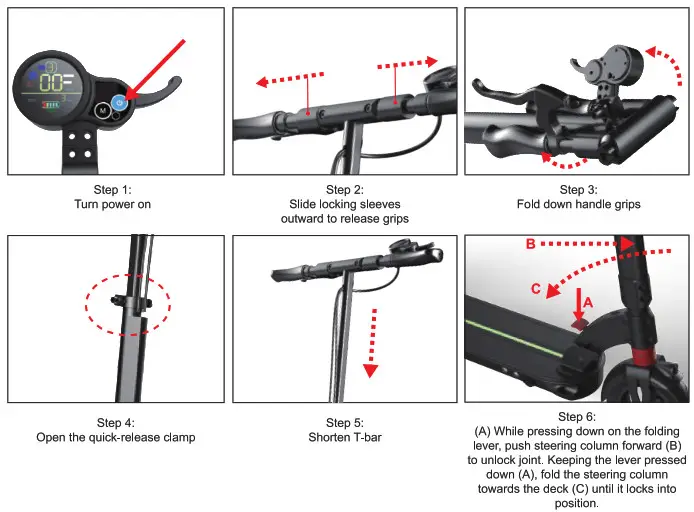 Turbowheel Swift Electric Scooter-Folding5