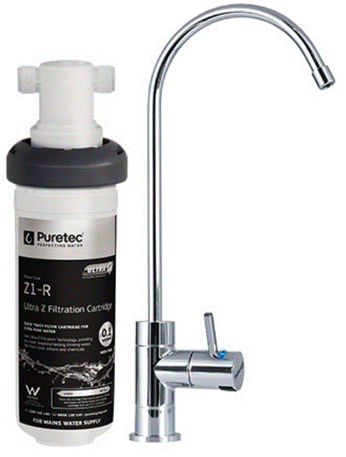 Puretec Z18 Twist Undersink Water Filter System