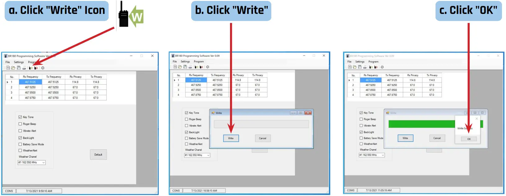 MIDLAND BR 180 Business Radio - fig 17