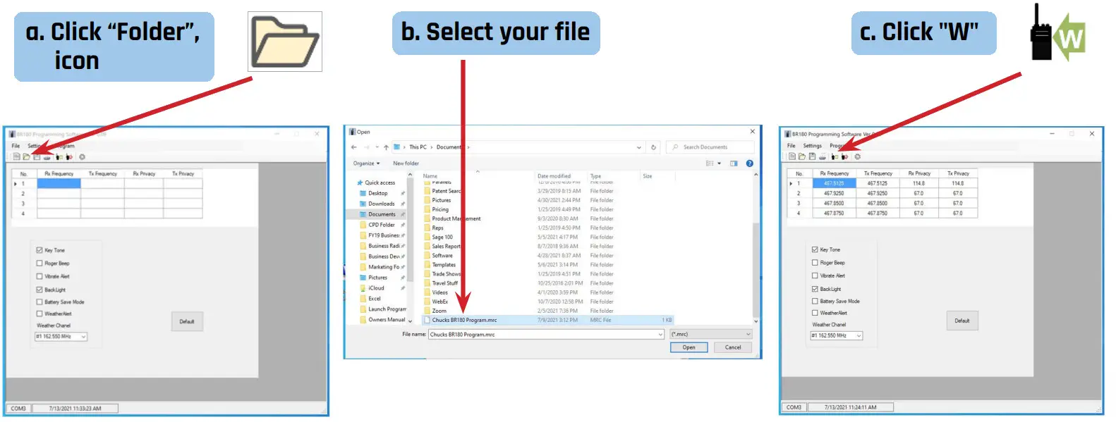 MIDLAND BR 180 Business Radio - fig 19