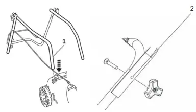 FIELDMANN FZR 4003-79BH Petrol Lawn Mower 4