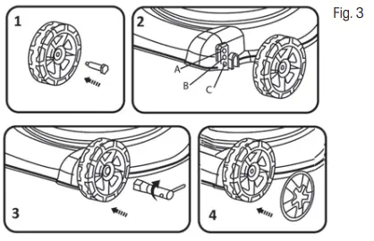 FIELDMANN FZR 4003-79BH Petrol Lawn Mower 5
