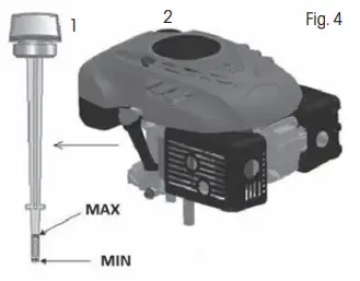 FIELDMANN FZR 4003-79BH Petrol Lawn Mower 6