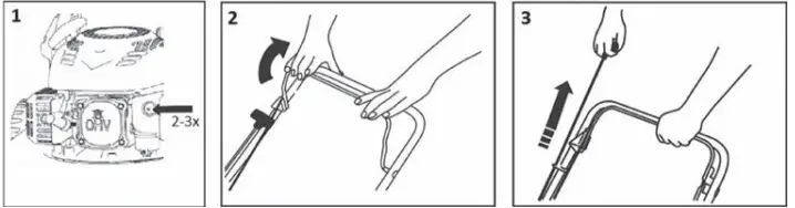 FIELDMANN FZR 4003-79BH Petrol Lawn Mower 7