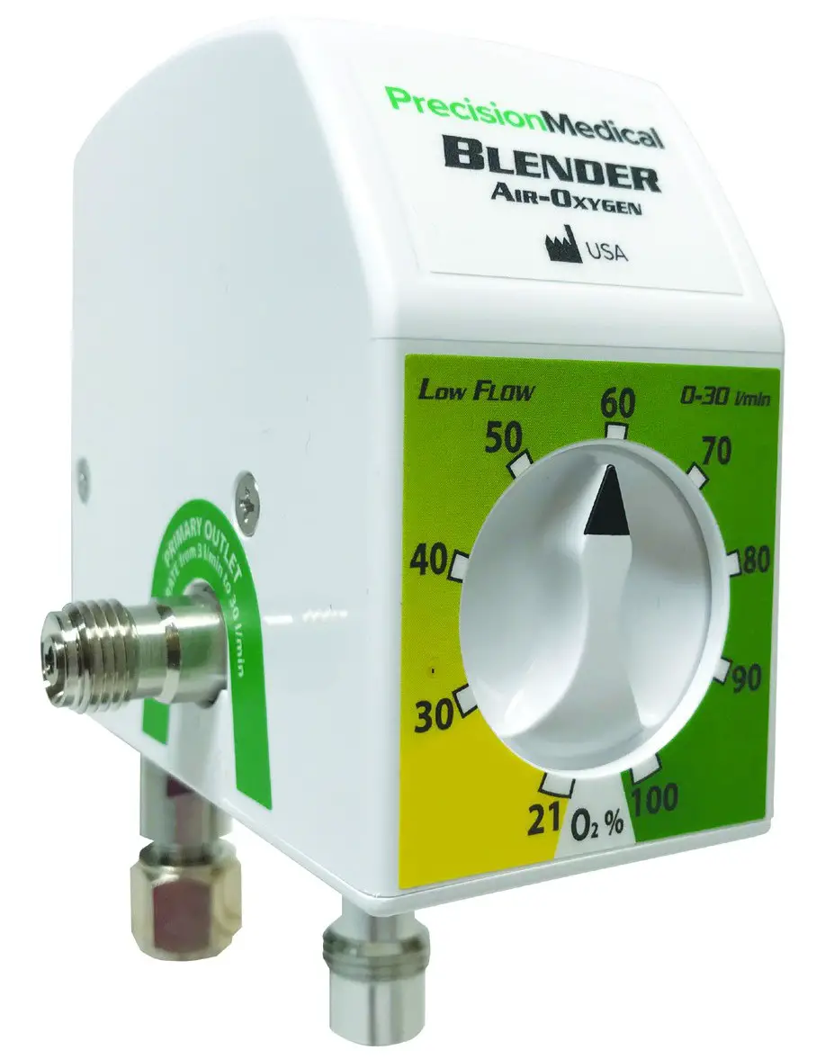 Precision Medical PM5200 Air Oxygen Blender - Cover