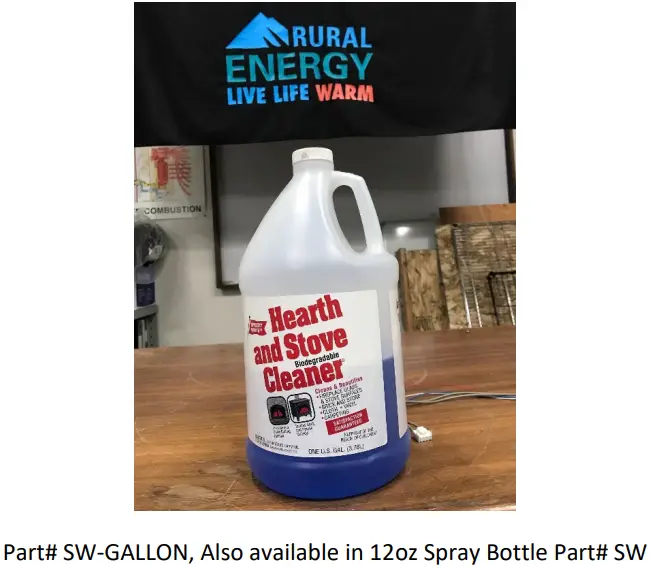 RURAL ENERGY L 56 Toyostove Laser Vented Heater - Assembly 4