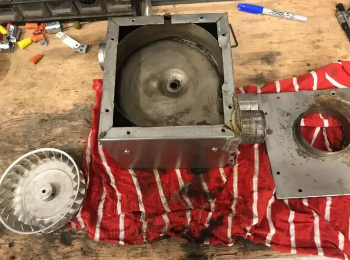 RURAL ENERGY L 56 Toyostove Laser Vented Heater - Assembly 5