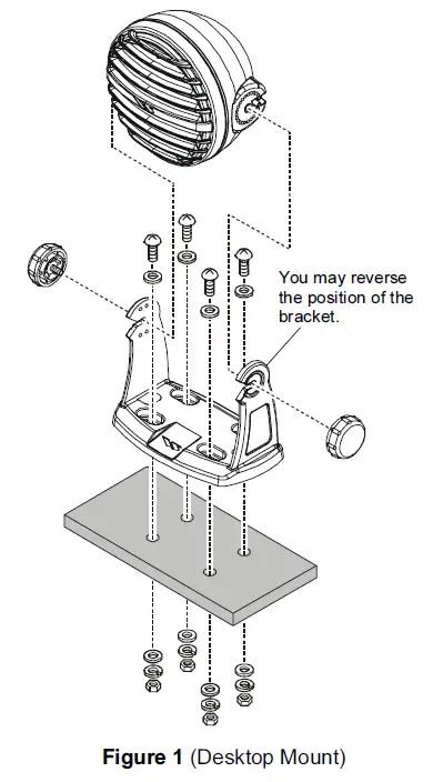 STANDARD-HORIZON-MLS-300B-External-Speaker-Black-fig-1