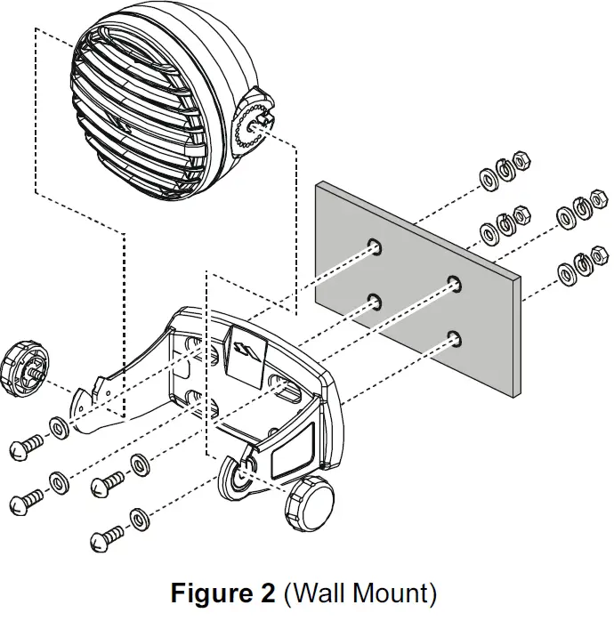 STANDARD-HORIZON-MLS-300B-External-Speaker-Black-fig-2