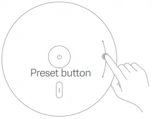 Slide along the edge to adjust brightness