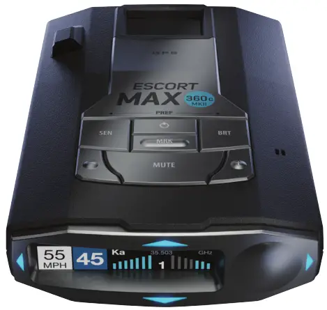 Escort MAX360 Laser Radar Detector