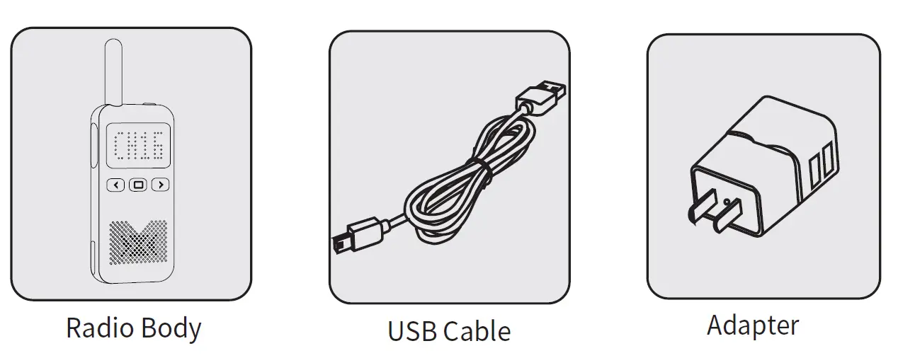 Retevis RB19 Portable FRS 2-Way Radios-1