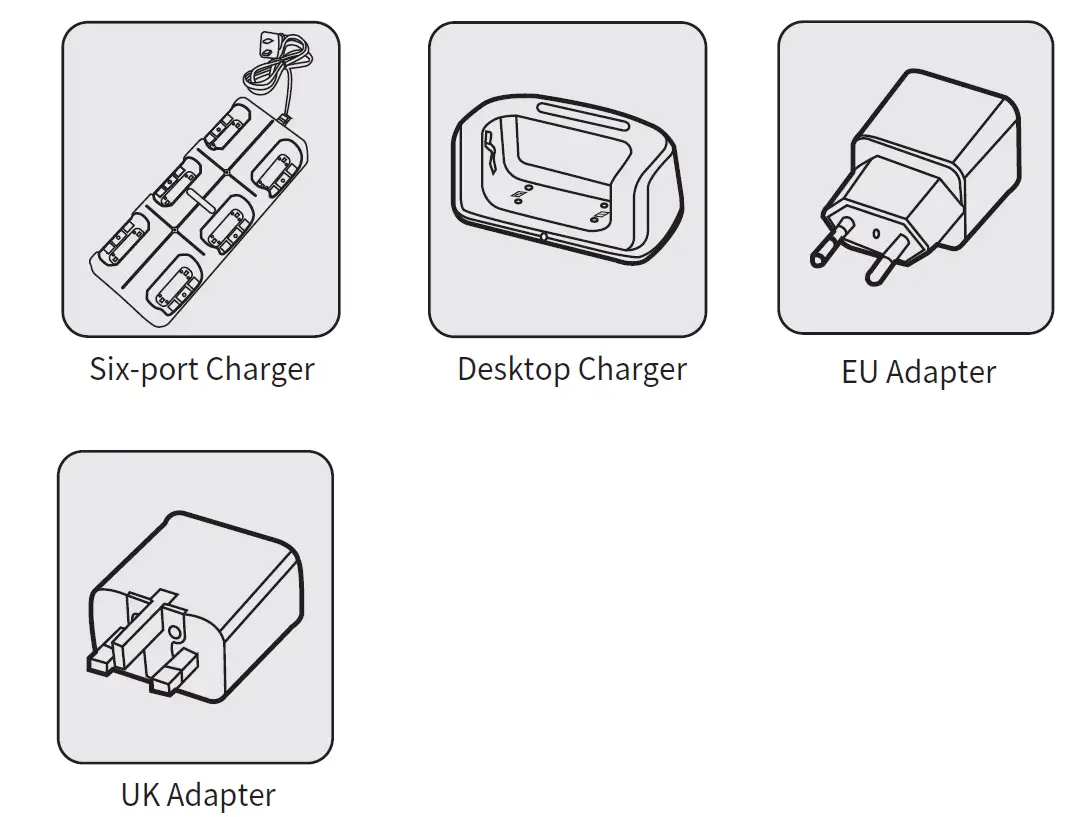 Retevis RB19 Portable FRS 2-Way Radios-2