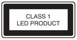 vtech Splashtime Submarine User Guide - cLASS 1 lED pRODUCT