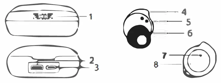 Shenzhen Youxin Technology V5.0 True Wireless Earphone fig (1)