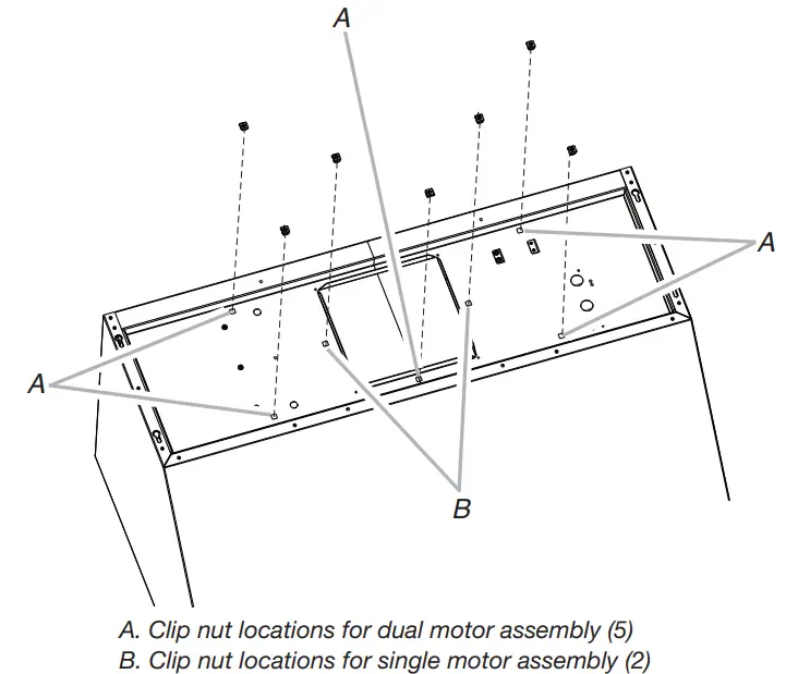 KitchenAid LI3ZAB W11374532B 30 36 and 48 Inch Canopy Range Hood - Back view 11