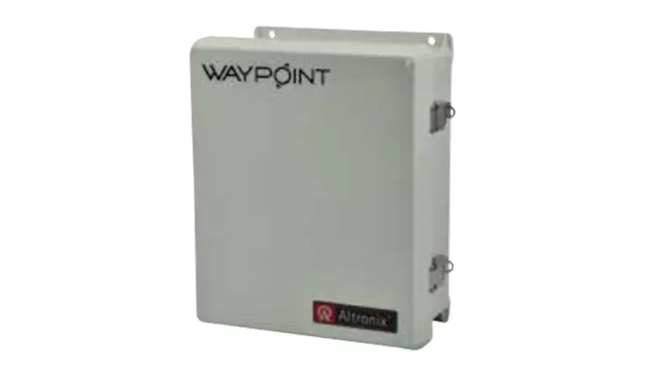 Altronix Waypoint102 Dc Outdoor Power Supply-charger Installation Guide