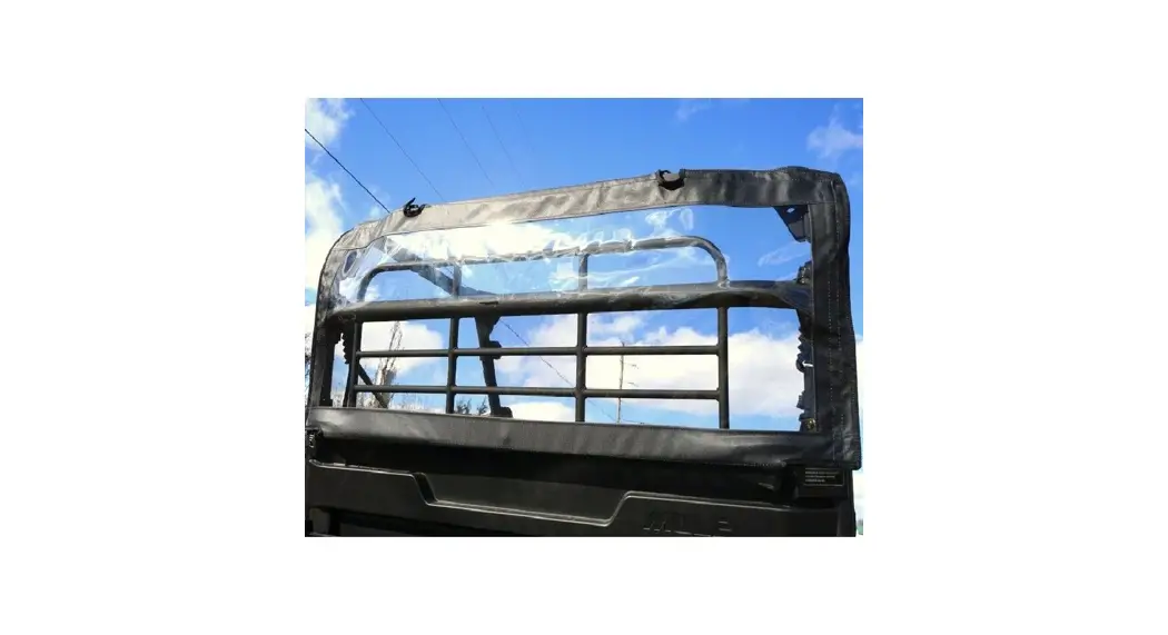 Falcon Ridge Kawasaki Mule Pro-mx Soft Rear Panel Instruction Manual