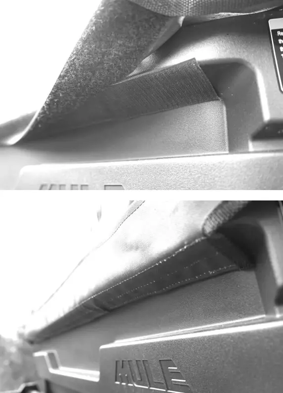 FALCON RIDGE Kawasaki Mule Pro MX Soft Rear Panel - Fig 3